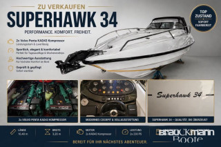 Thumbnail - Sunseeker Superhawk 34